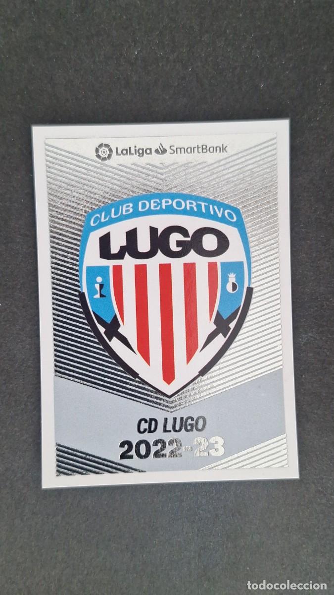 Cromos de f&uacute;tbol: L1 ESCUDO CD LUGO 2&ordf; DIVISION SMARTBANK LIGA ESTE 2022 2023 22 23 NUNCA PEGADO SIN PEGAR
