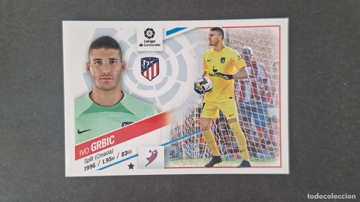 Cromos de f&uacute;tbol: L1 GRBIC ATLETICO DE MADRID LIGA ESTE 2022 2023 22 23 NUNCA PEGADO SIN PEGAR