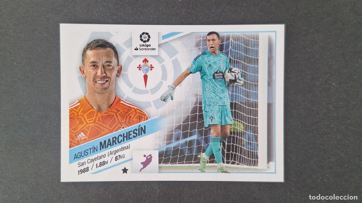 Cromos de f&uacute;tbol: L1 MARCHESIN CELTA DE VIGO LIGA ESTE 2022 2023 22 23 NUNCA PEGADO SIN PEGAR