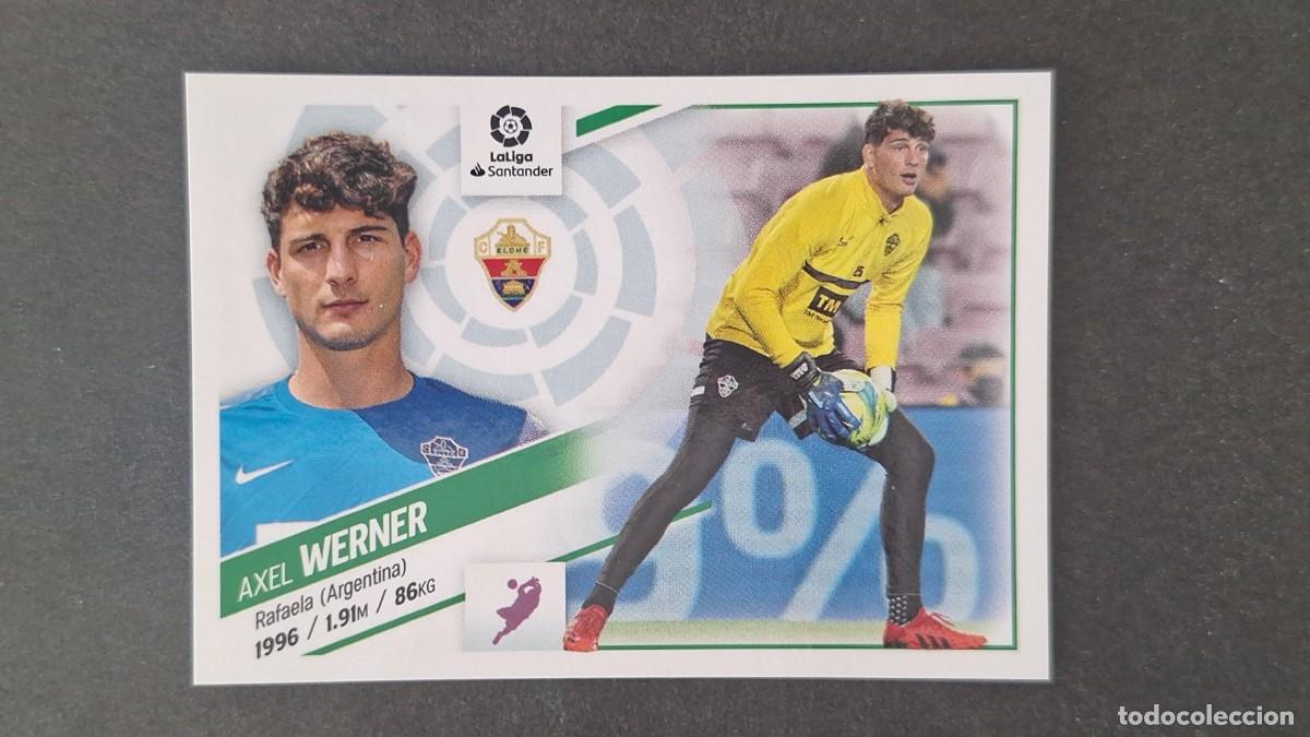 Cromos de f&uacute;tbol: L1 WERNER ELCHE C. F. LIGA ESTE 2022 2023 22 23 NUNCA PEGADO SIN PEGAR