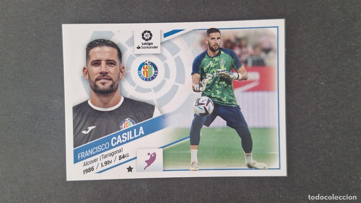 Cromos de f&uacute;tbol: L1 CASILLA GETAFE C. F. LIGA ESTE 2022 2023 22 23 NUNCA PEGADO SIN PEGAR