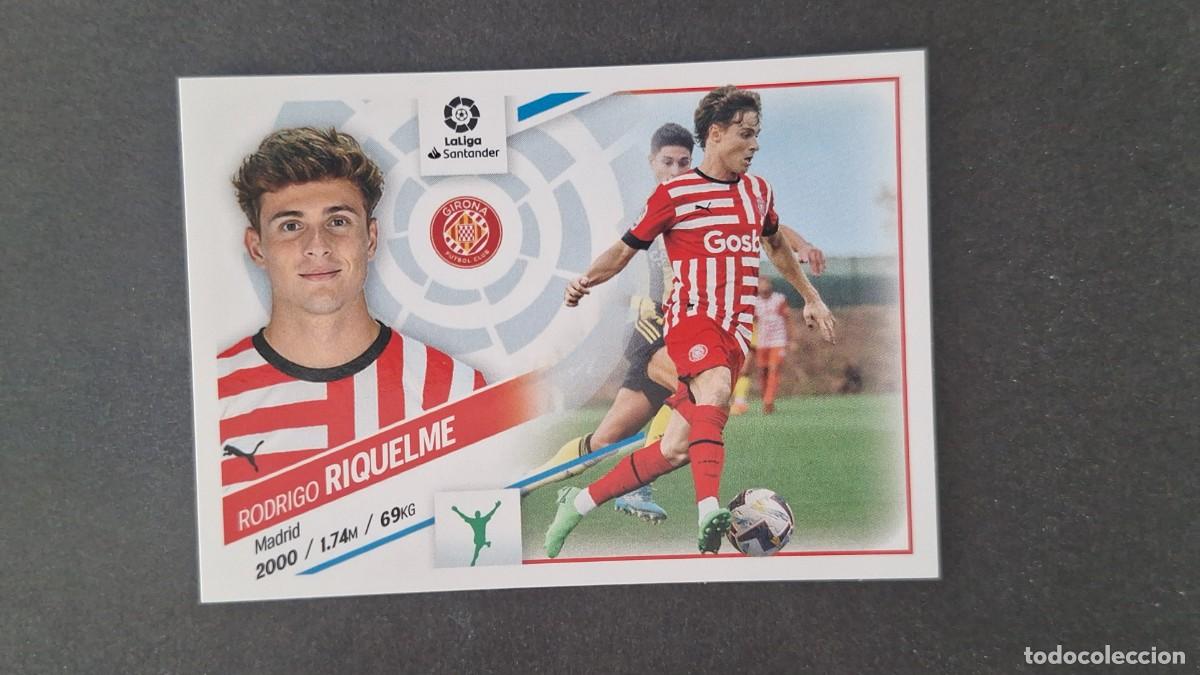 Cromos de f&uacute;tbol: L1 RIQUELME GIRONA F. C. LIGA ESTE 2022 2023 22 23 NUNCA PEGADO SIN PEGAR