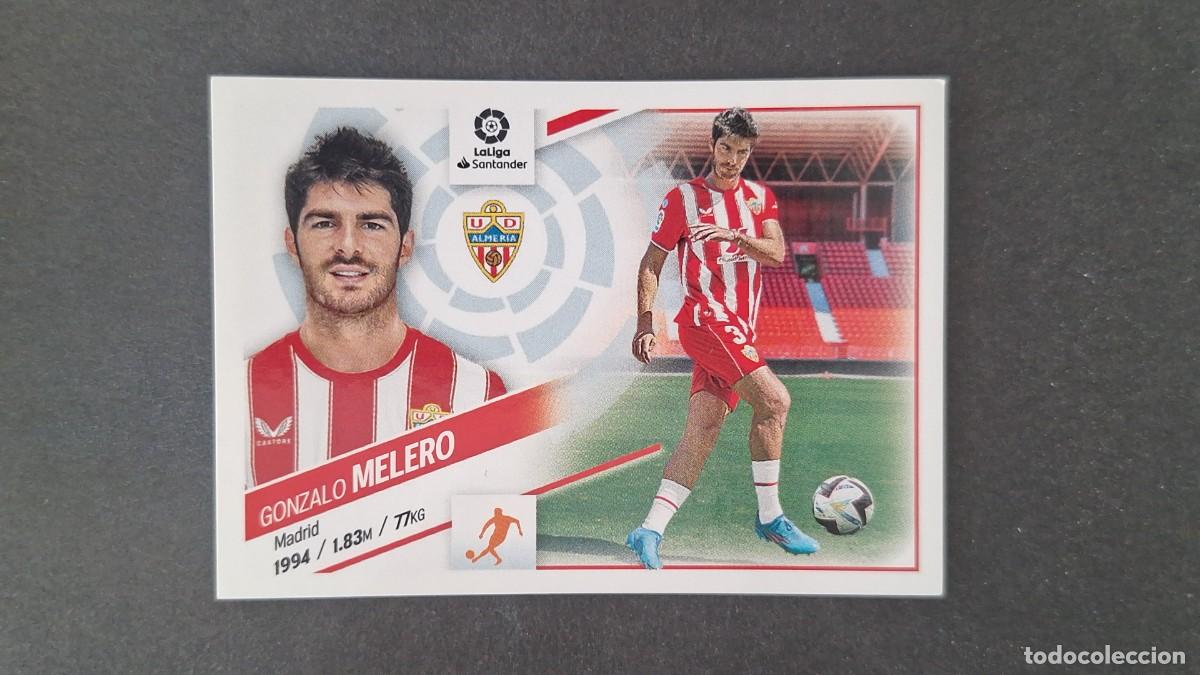 Cromos de f&uacute;tbol: L1 MELERO U. D. ALMERIA COLOCA LIGA ESTE 2022 2023 22 23 NUNCA PEGADO SIN PEGAR