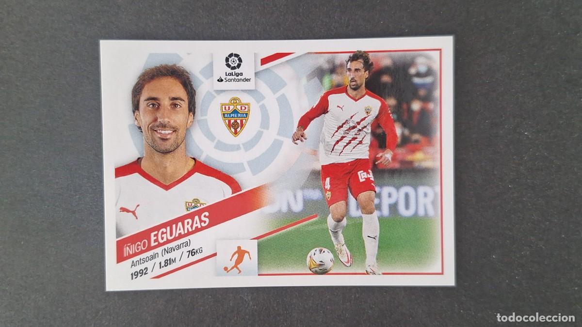 Cromos de f&uacute;tbol: L1 EGUARAS U. D. ALMERIA COLOCA LIGA ESTE 2022 2023 22 23 NUNCA PEGADO SIN PEGAR
