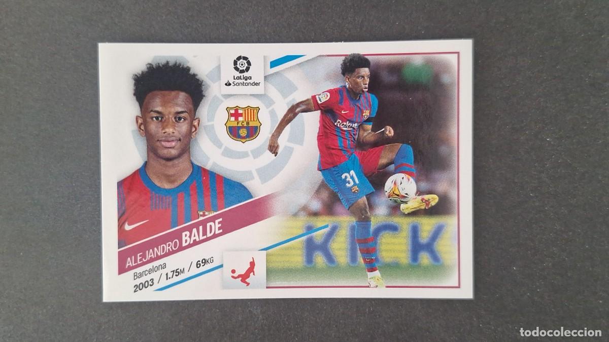 Cromos de f&uacute;tbol: L1 BALDE F. C. BARCELONA COLOCA LIGA ESTE 2022 2023 22 23 NUNCA PEGADO SIN PEGAR