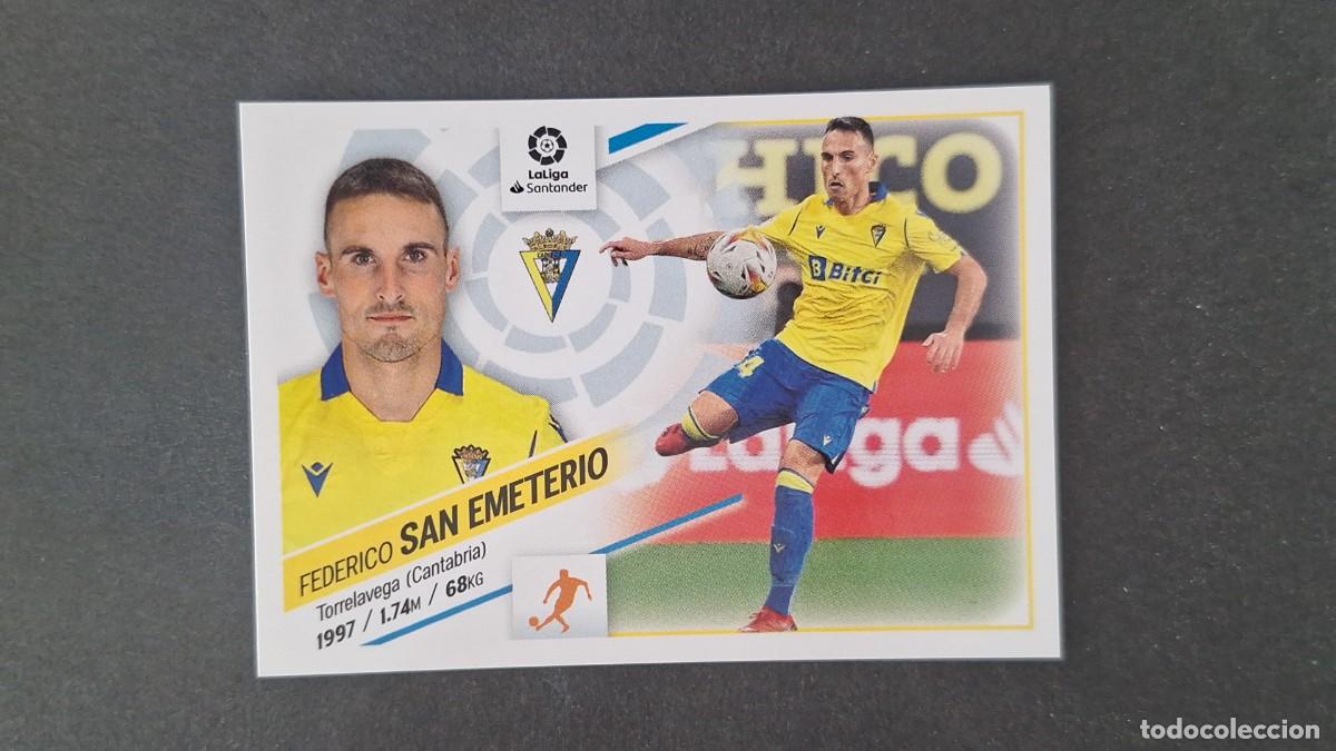 Figurine di Calcio: L1 SAN EMETERIO CADIZ C. F. COLOCA LIGA ESTE 2022 2023 22 23 NUNCA PEGADO SIN PEGAR