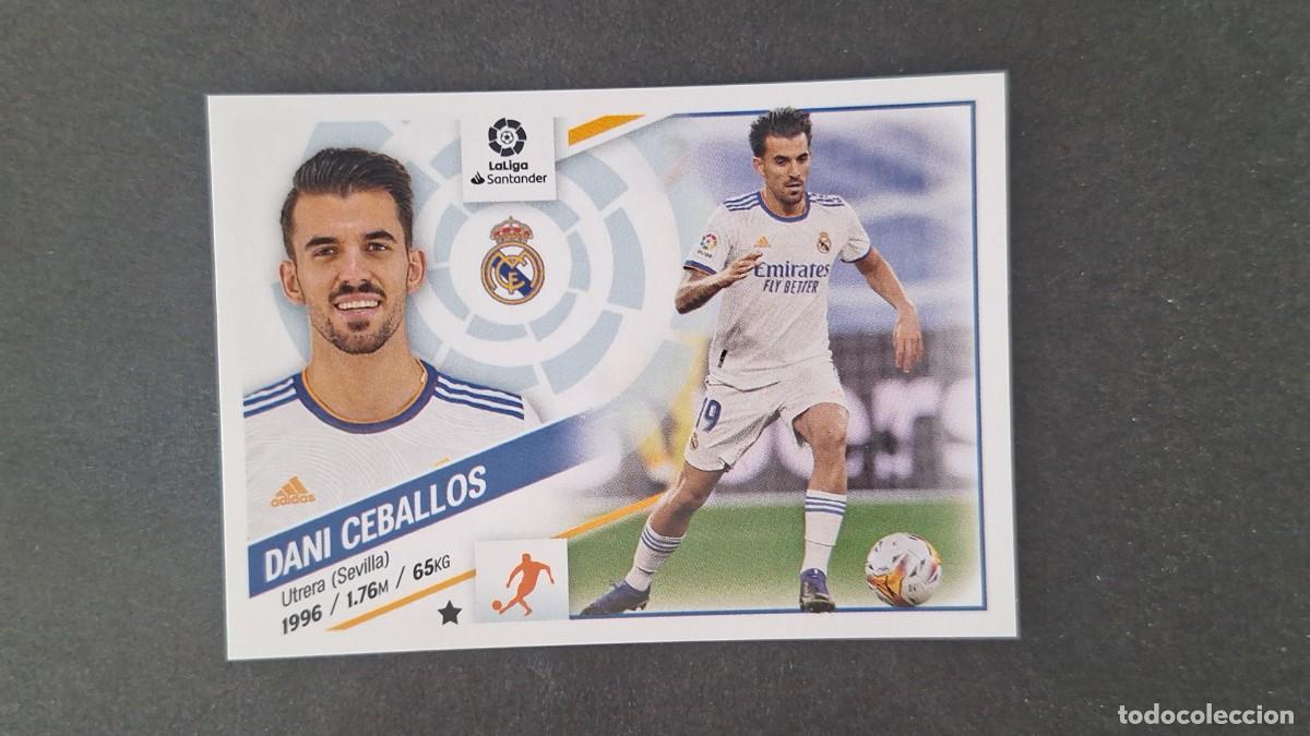 Cromos de f&uacute;tbol: L1 DANI CEBALLOS REAL MADRID COLOCA LIGA ESTE 2022 2023 22 23 NUNCA PEGADO SIN PEGAR