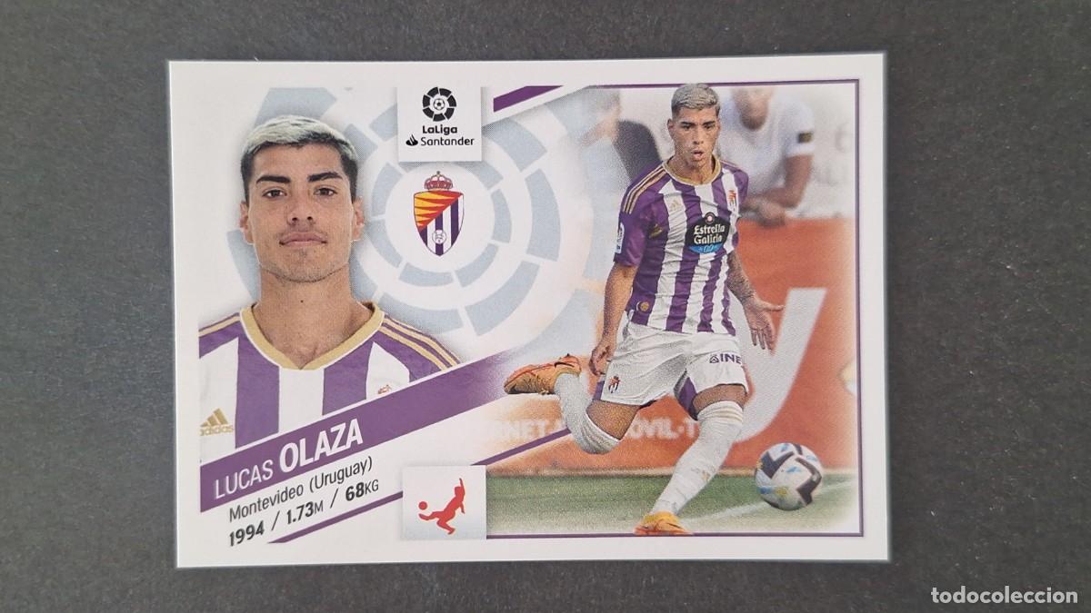 Cromos de f&uacute;tbol: L1 OLAZA REAL VALLADOLID COLOCA LIGA ESTE 2022 2023 22 23 NUNCA PEGADO SIN PEGAR