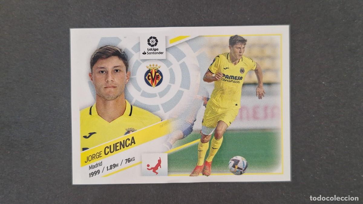 Cromos de f&uacute;tbol: L1 CUENCA VILLARREAL C. F. COLOCA LIGA ESTE 2022 2023 22 23 NUNCA PEGADO SIN PEGAR