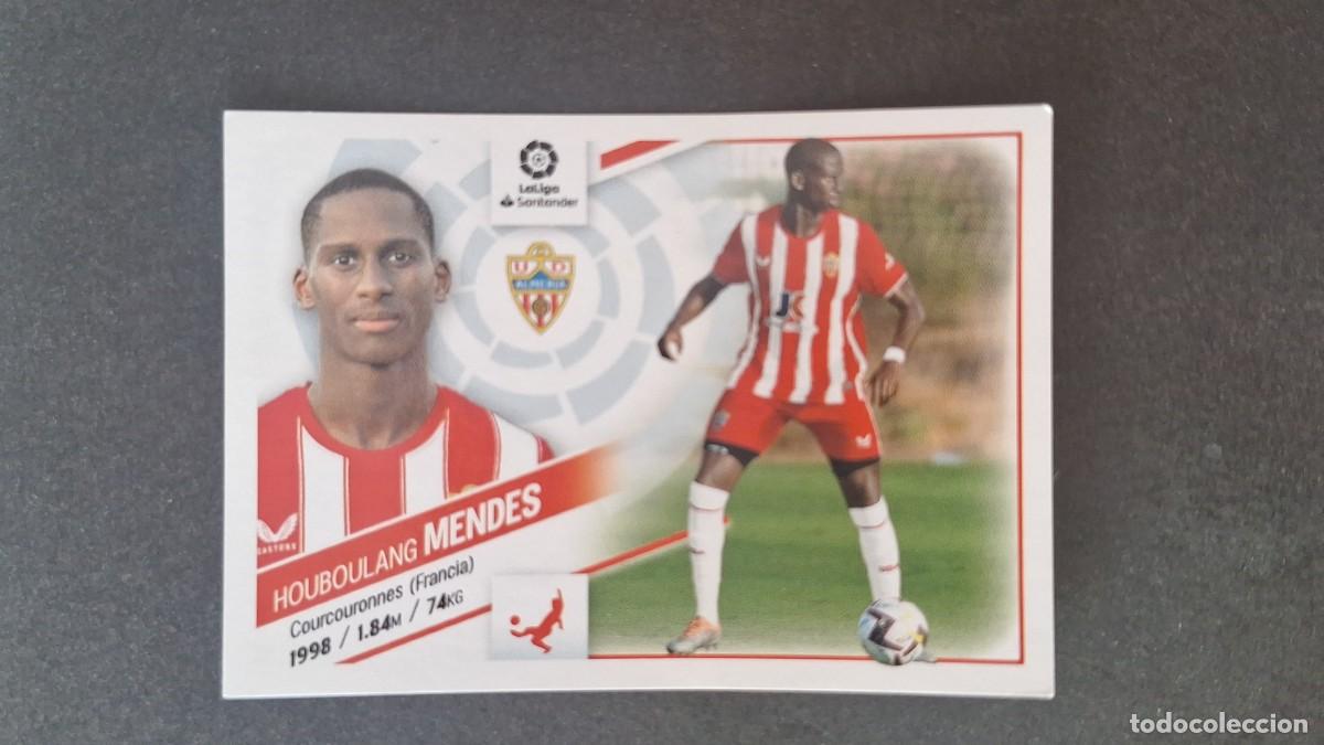 Cromos de f&uacute;tbol: L1 MENDES U. D. ALMERIA COLOCA LIGA ESTE 2022 2023 22 23 NUNCA PEGADO SIN PEGAR