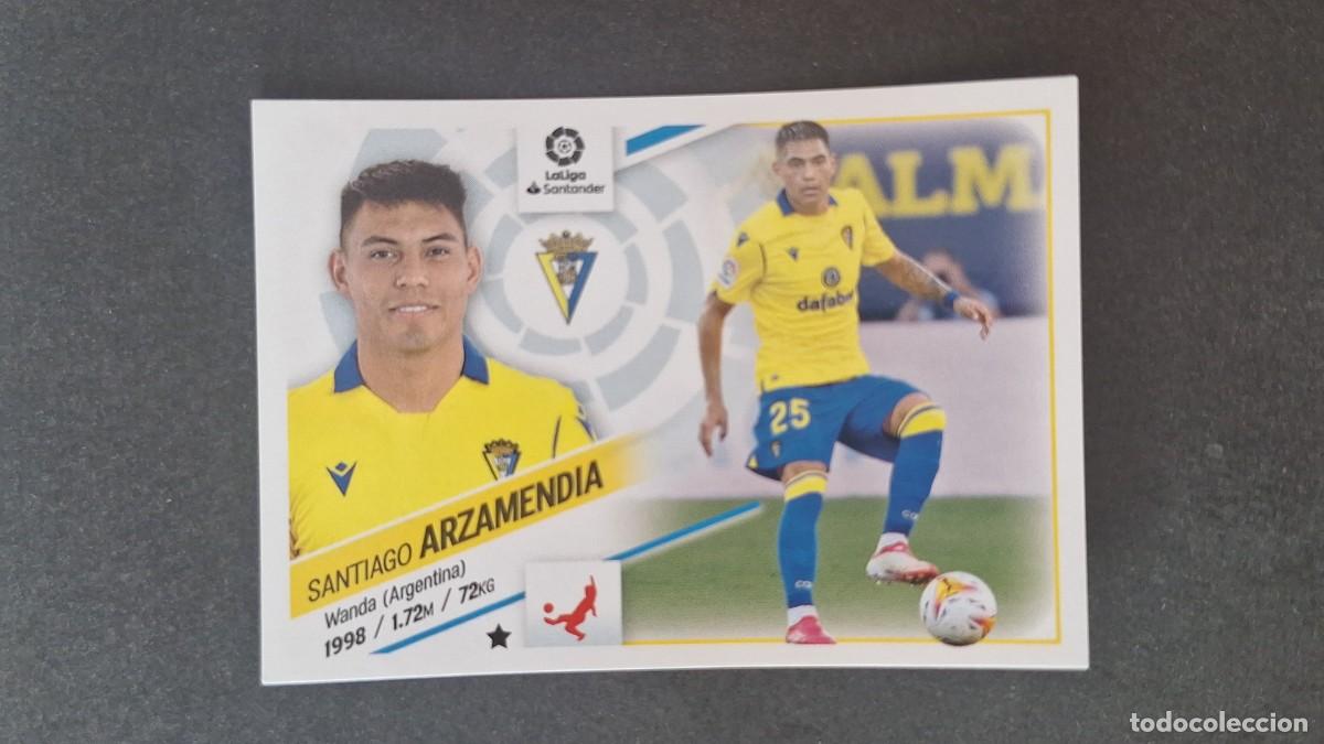 Cromos de f&uacute;tbol: L1 ARZAMENDIA CADIZ C. F. COLOCA LIGA ESTE 2022 2023 22 23 NUNCA PEGADO SIN PEGAR