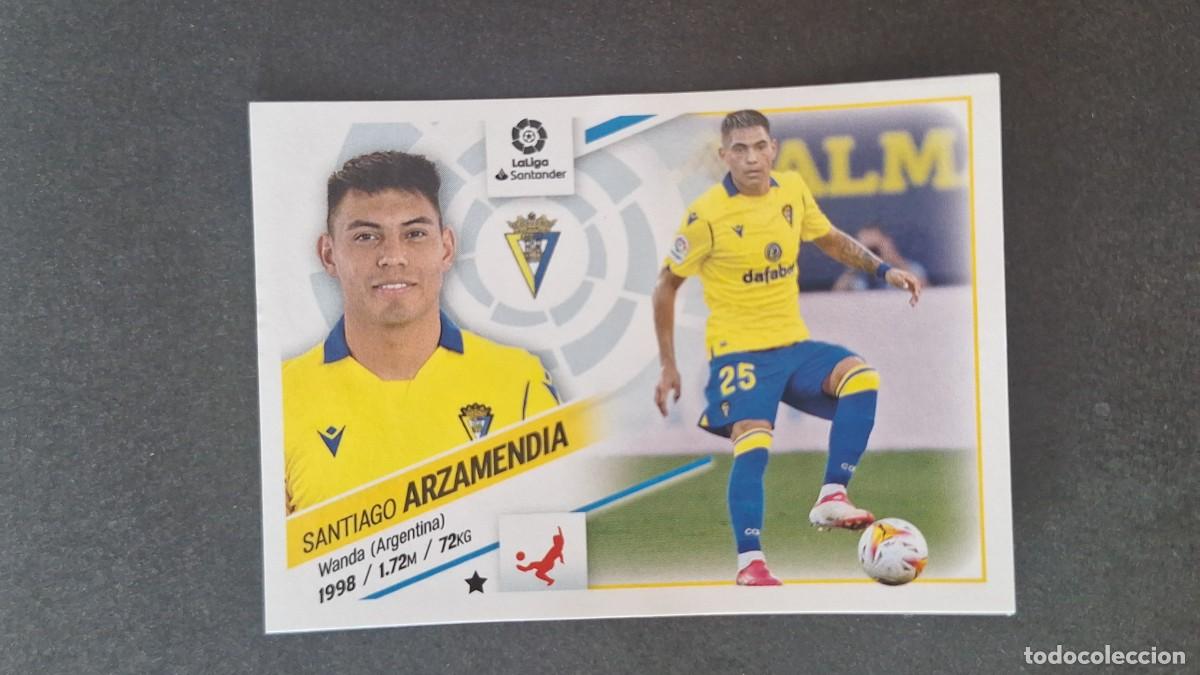 Cromos de f&uacute;tbol: L1 ARZAMENDIA CADIZ C. F. COLOCA LIGA ESTE 2022 2023 22 23 NUNCA PEGADO SIN PEGAR