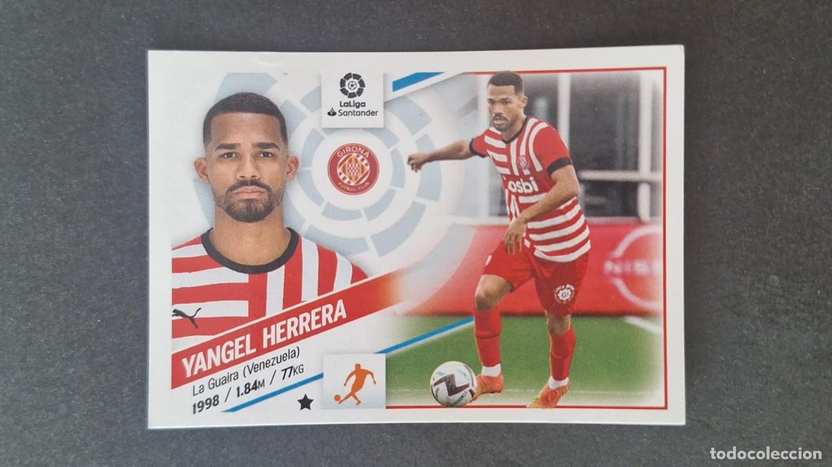 Cromos de f&uacute;tbol: L1 YANGEL HERRERA GIRONA F. C. COLOCA LIGA ESTE 2022 2023 22 23 NUNCA PEGADO SIN PEGAR
