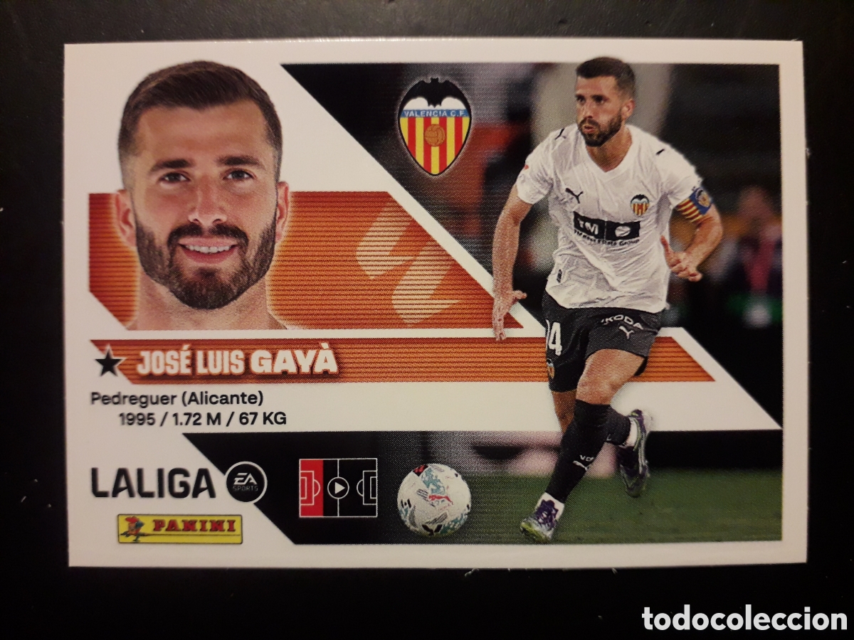 Cromos de f&uacute;tbol: GAY&Agrave; VALENCIA CF N&deg; 9 ED ESTE 2026 2027 26 27 SIN PEGAR PEDIDO M&Iacute;NIMO 3&euro;