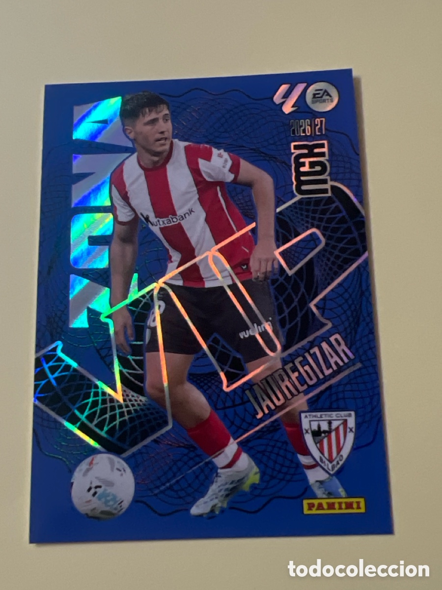 Cromos de f&uacute;tbol: C5519. 398 JAUREGIZAR ATHLETIC BILBAO ZONA VIP MEGACRACKS LIGA 2026 2027 26 27