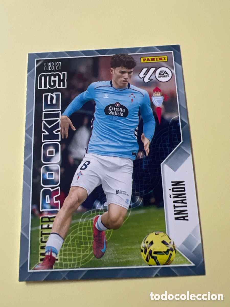 Cromos de f&uacute;tbol: C5527. 407 ANTA&Ntilde;ON CELTA MASTER ROOKIE MEGACRACKS LIGA 2026 2027 26 27