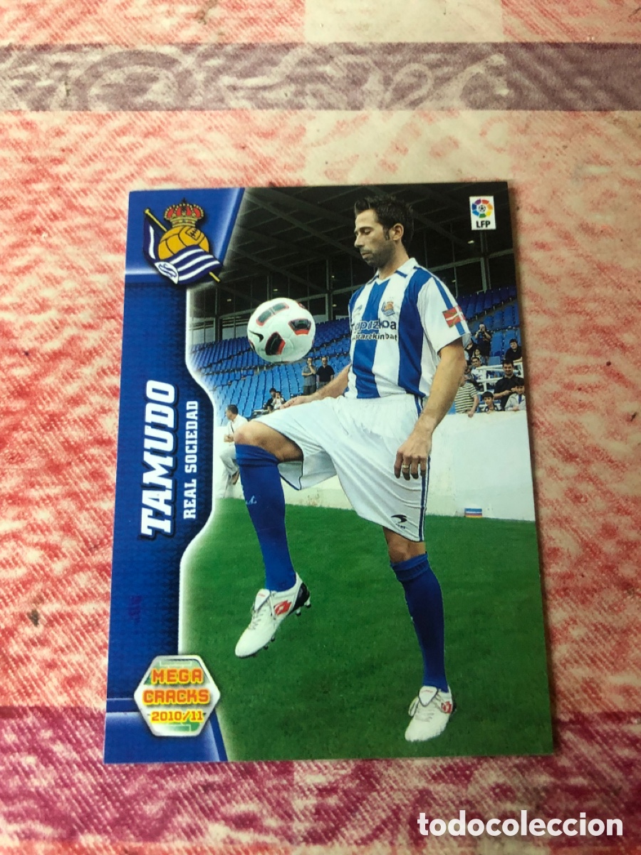Cromos de f&uacute;tbol: Megacracks 2010 2011 nuevo fichaje 468 tamudo real sociedad