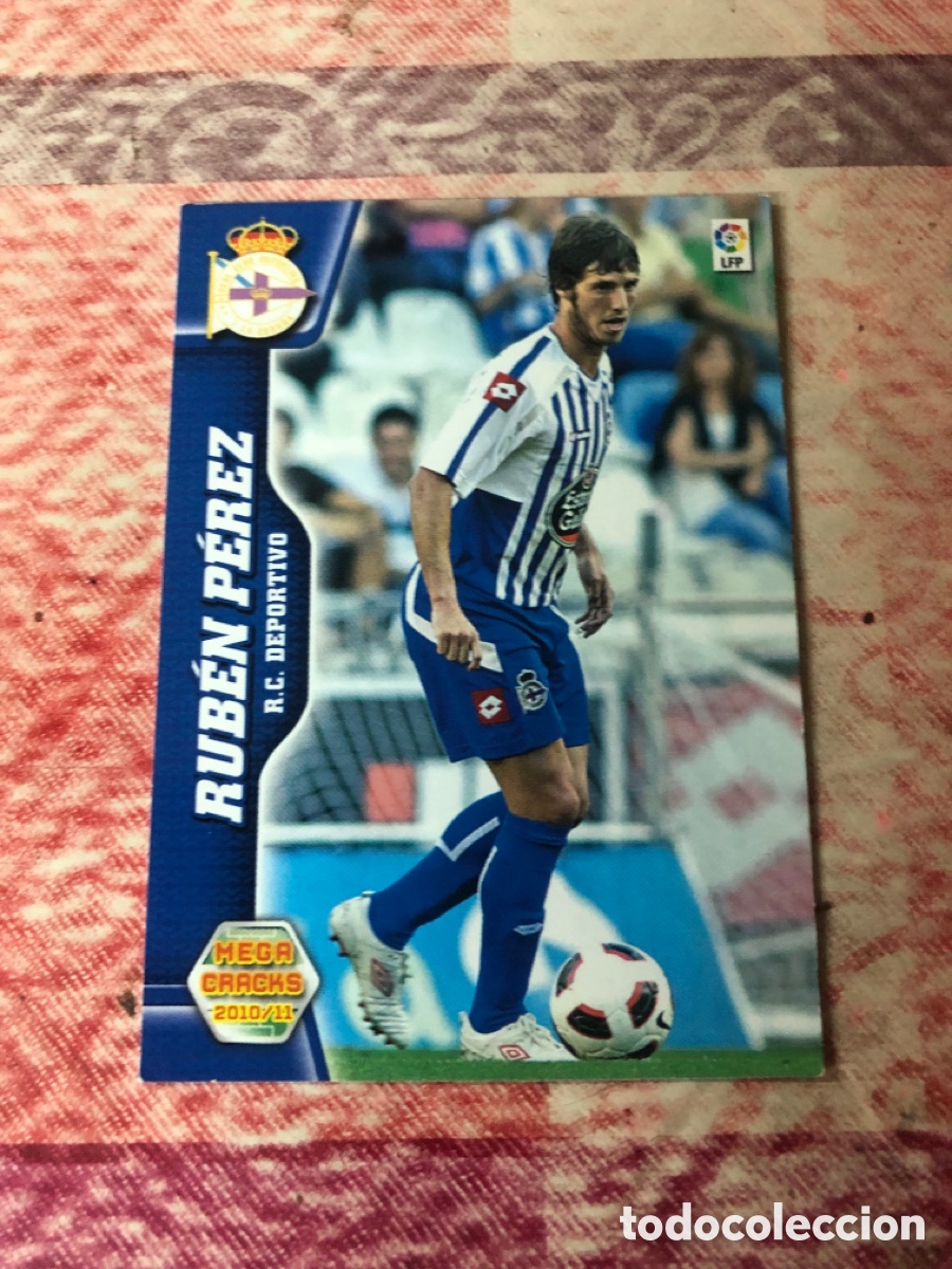 Cromos de f&uacute;tbol: Megacracks 2010 2011 nuevo fichaje 470 Rub&eacute;n Perez deportivo