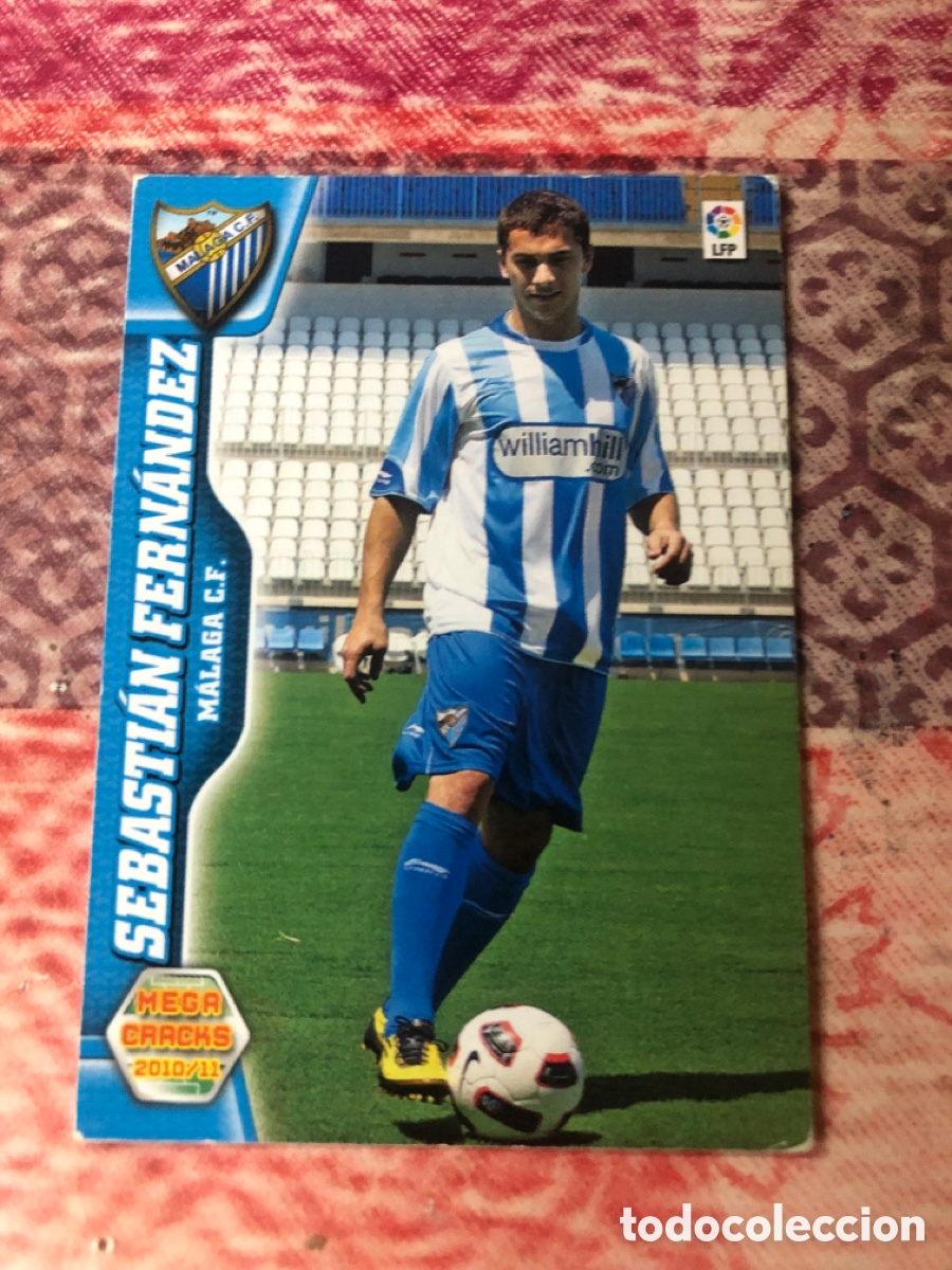 Cromos de f&uacute;tbol: Megacracks 2010 2011 nuevo fichaje 472 sebastian Fern&aacute;ndez malaga
