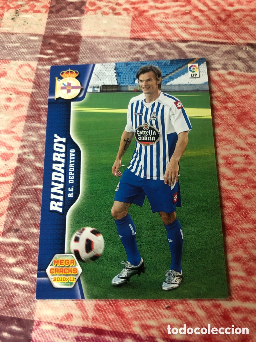 Cromos de f&uacute;tbol: Megacracks 2010 2011 nuevo fichaje 502 rindaroy deportivo