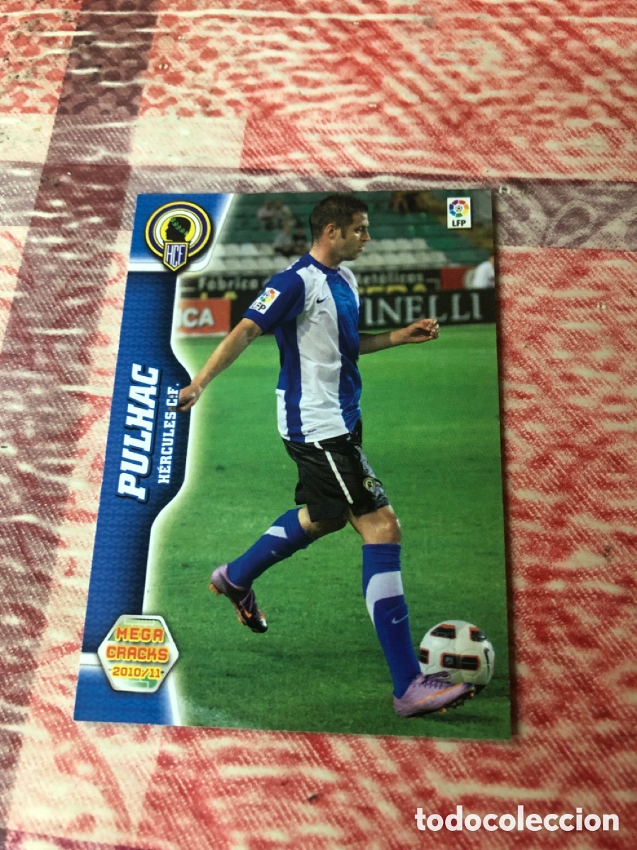 Cromos de f&uacute;tbol: Megacracks 2010 2011 nuevo fichaje 475 pulhac hercules