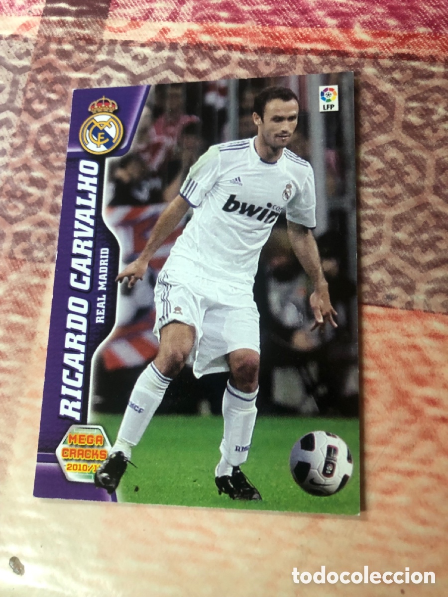 Cromos de f&uacute;tbol: Megacracks 2010 2011 nuevo fichaje 474 Ricardo carvalho real Madrid