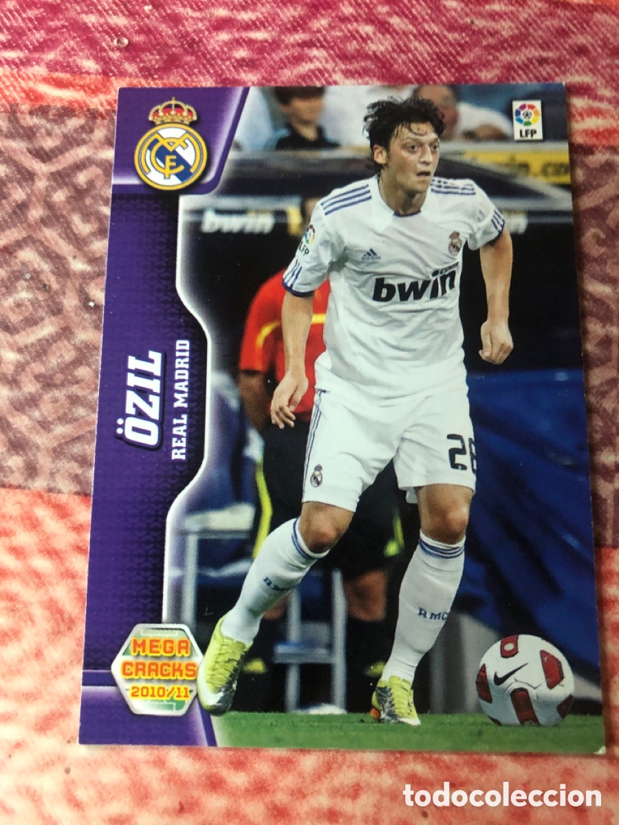 Cromos de f&uacute;tbol: Megacracks 2010 2011 nuevo fichaje 490 ozil real Madrid