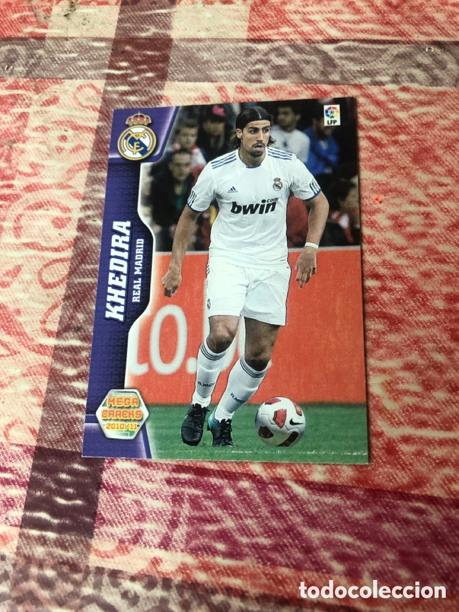 Cromos de f&uacute;tbol: Megacracks 2010 2011 nueva ficha 175 bis khedira real Madrid