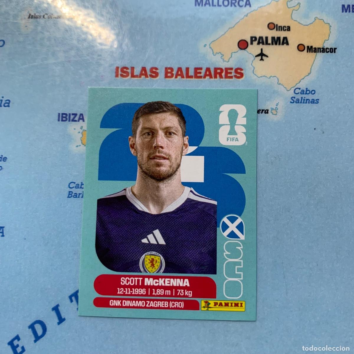Cromos de f&uacute;tbol: Escocia n&uacute;mero 7 cromo panini Mundial Fifa World Cup 2026