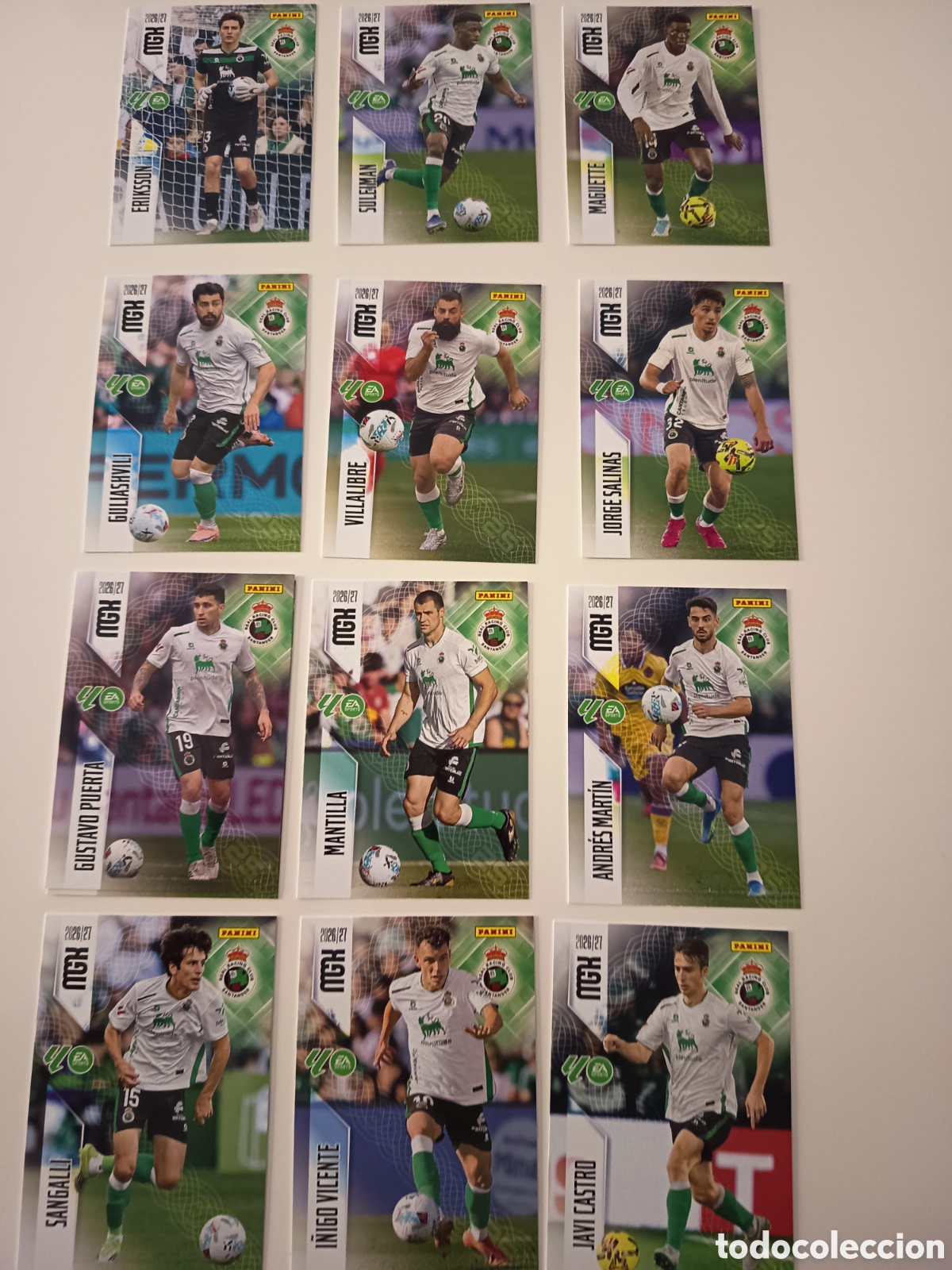 Cromos de f&uacute;tbol: Racing de Santander megacracks 2026-2027
