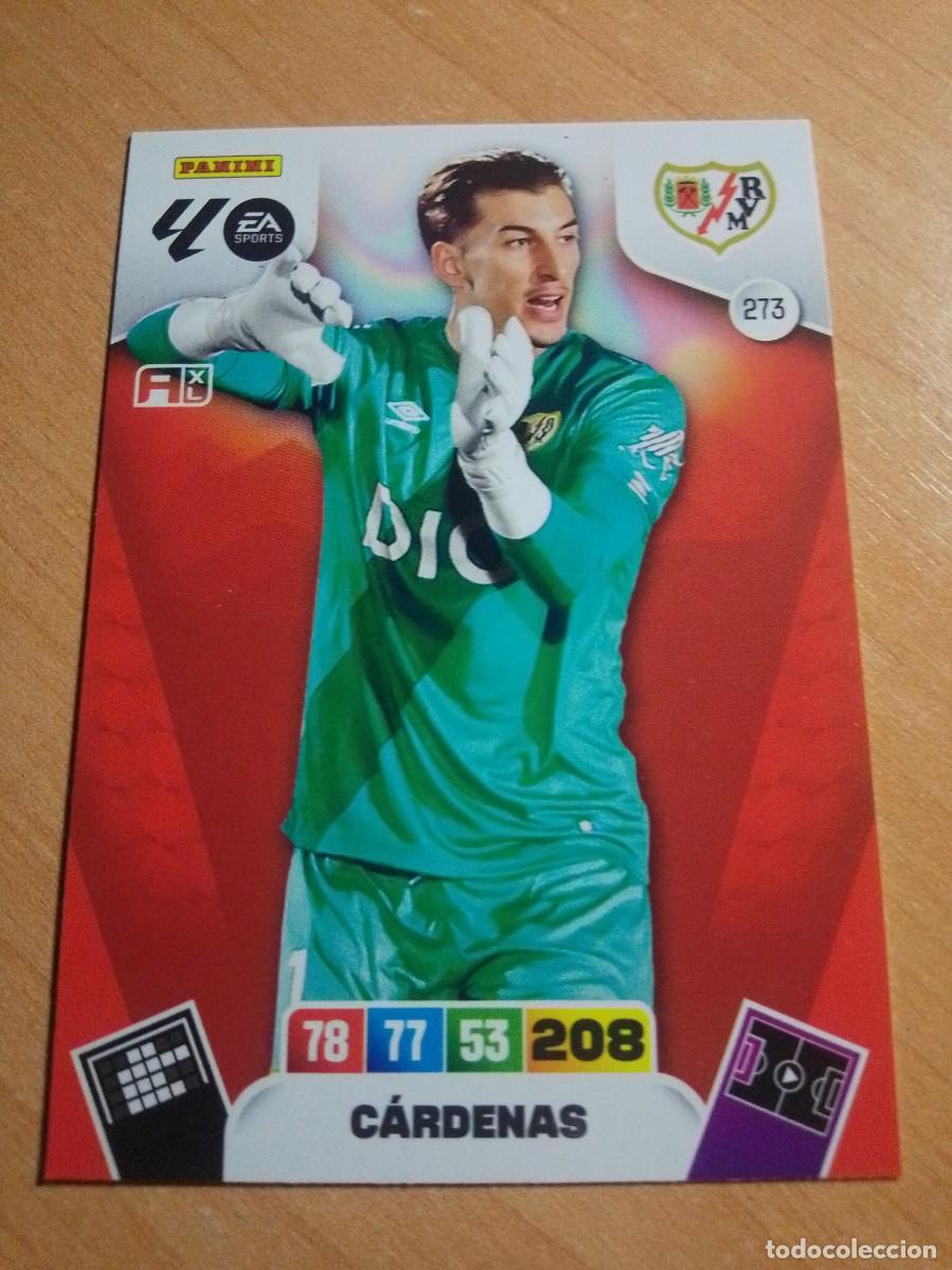 Fu&szlig;ball-Sticker: 273 C&Aacute;RDENAS PORTERO DEL RAYO VALLECANO 25 26 ADRENALYN XL 2025 2026