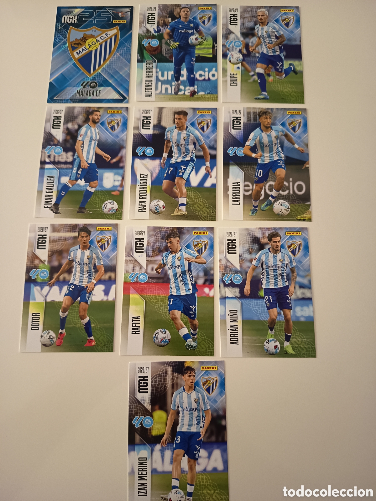 Cartes &agrave; collectionner de Football: M&aacute;laga megacracks 2026-2027