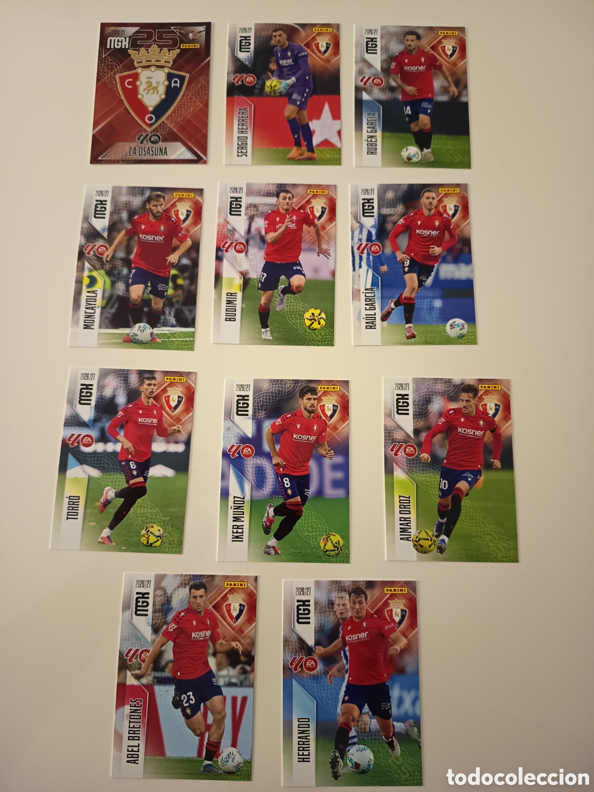 Figurine di Calcio: Osasuna megacracks 2026-2027