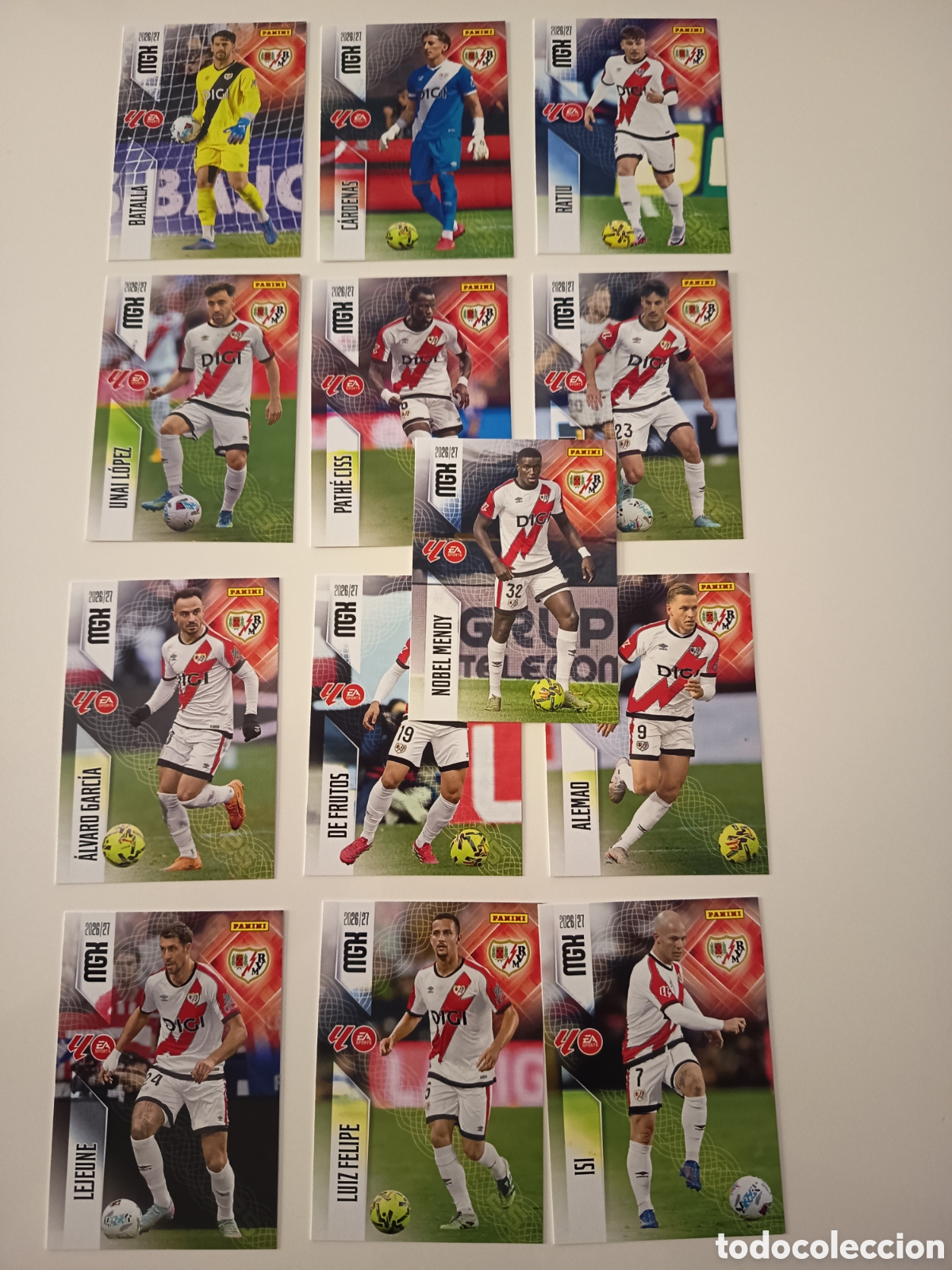 Fu&szlig;ball-Sticker: Rayo vallecano megacracks 2026-2027