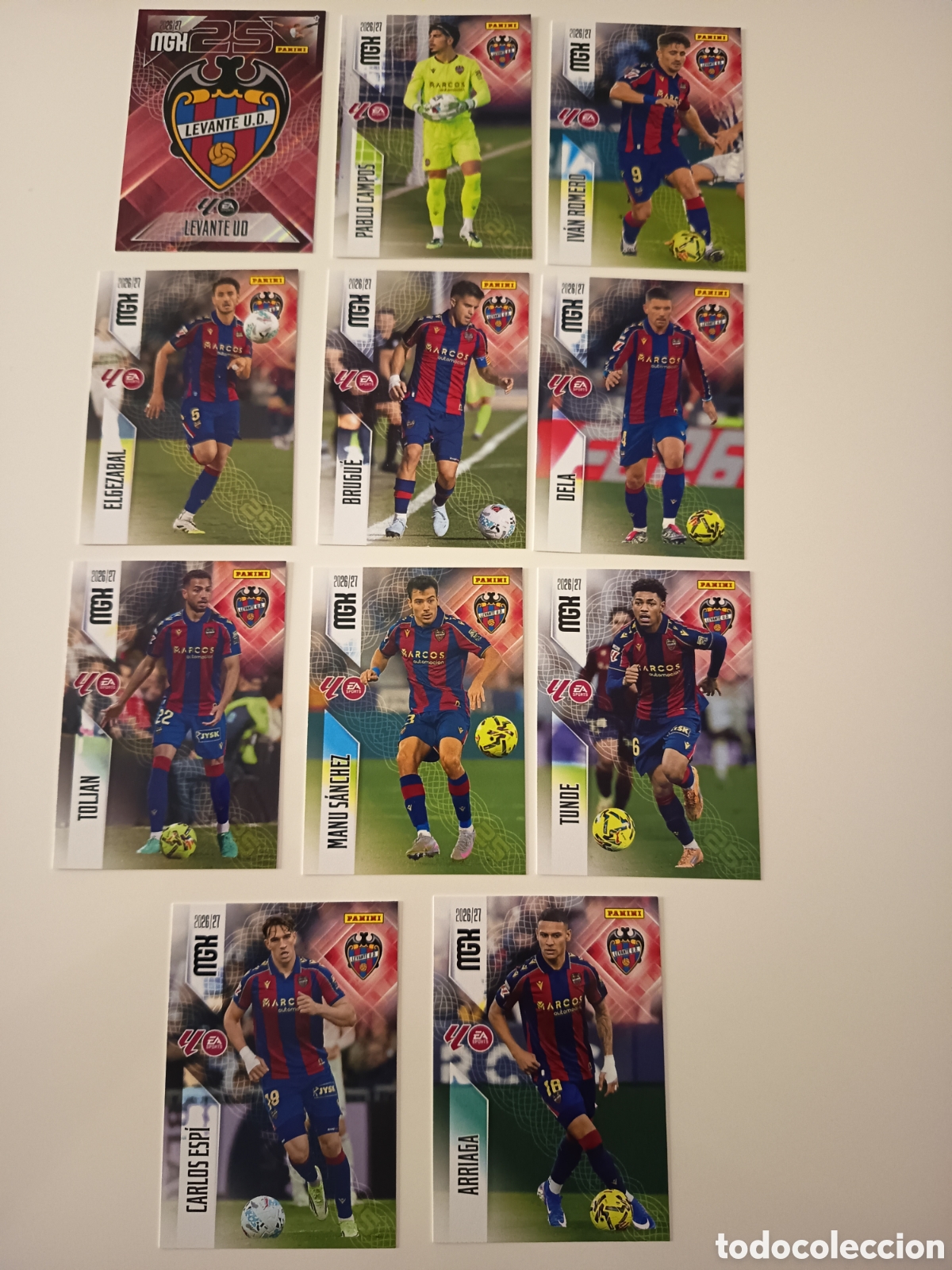 Fu&szlig;ball-Sticker: Levante megacracks 2026-2027