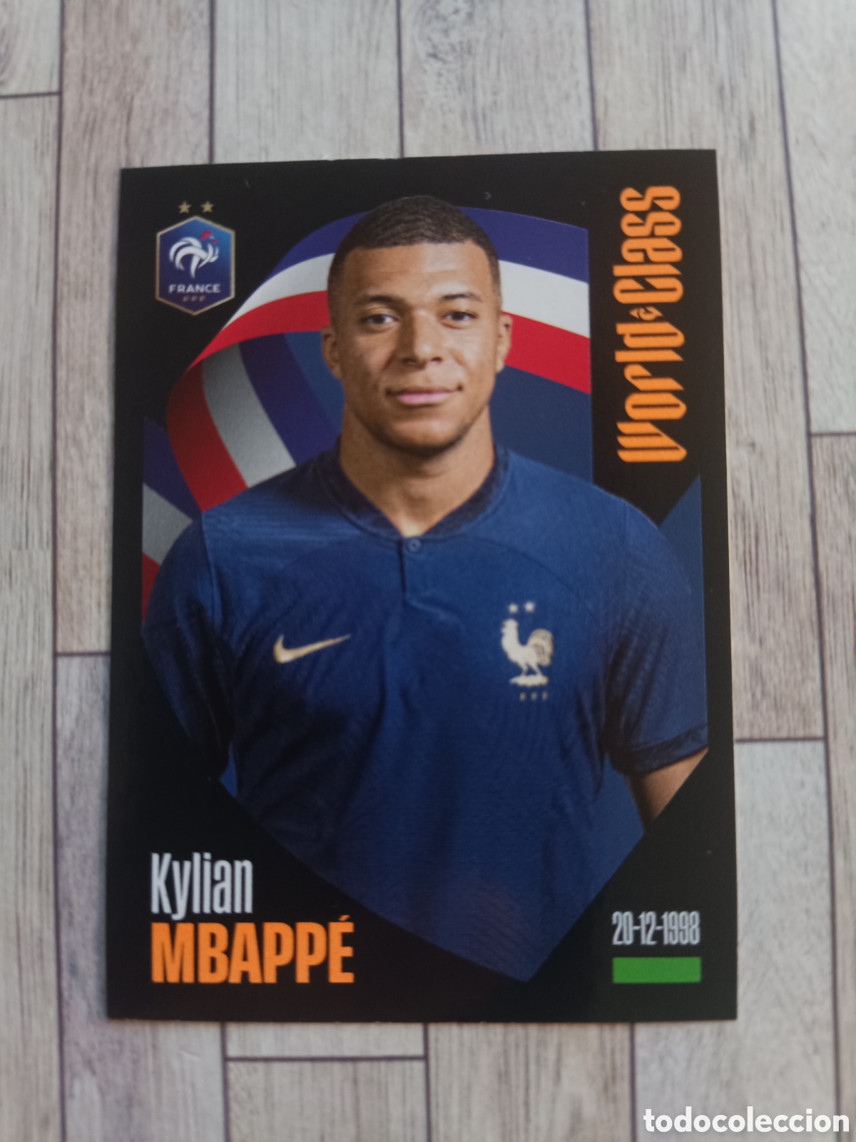 Fu&szlig;ball-Sticker: 209 MBAPPE FRANCIA PANINI WORLD CLASS 2024