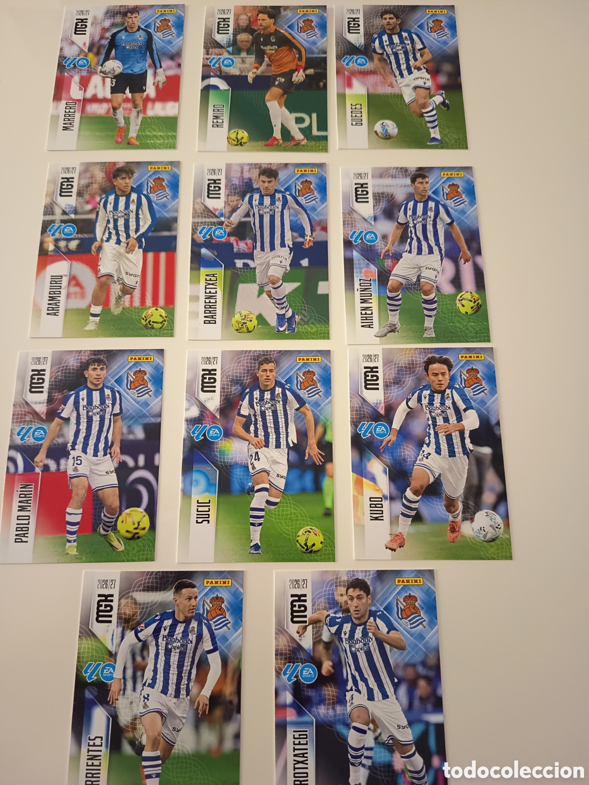 Fu&szlig;ball-Sticker: Real sociedad megacracks 2026-2027