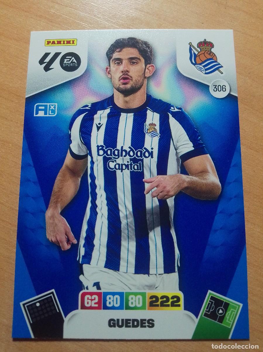 Fu&szlig;ball-Sticker: 306 GUEDES REAL SOCIEDAD 25 26 ADRENALYN XL 2025 2026