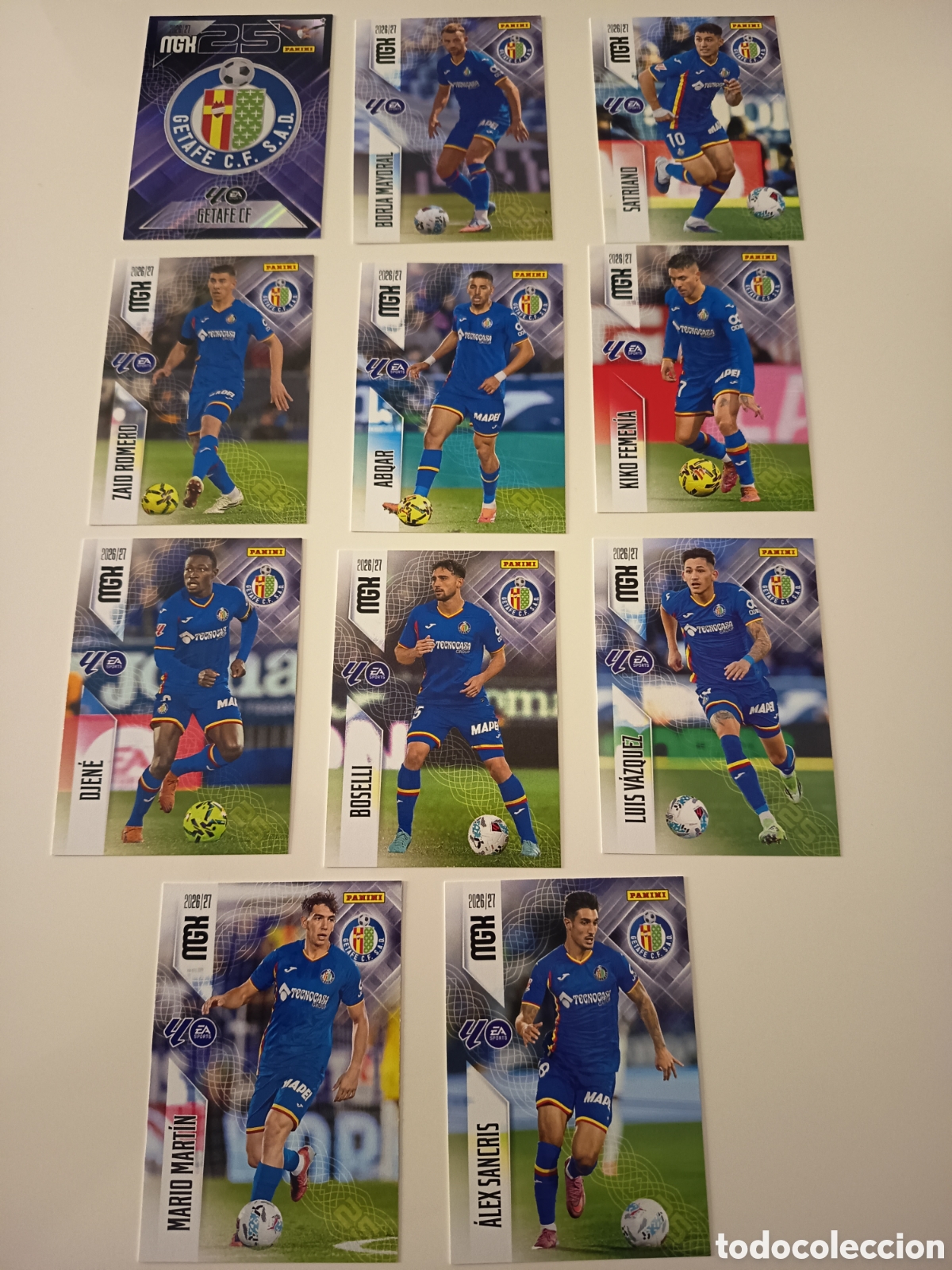 Fu&szlig;ball-Sticker: Getafe megacracks 2026-2027