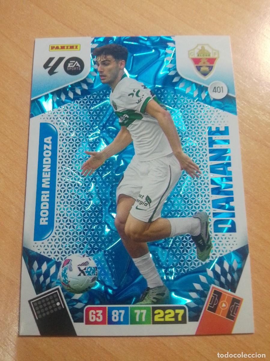 Fu&szlig;ball-Sticker: 401 RODRI MENDOZA DIAMANTE DEL ELCHE 25 26 ADRENALYN XL 2025 2026 NUEVO