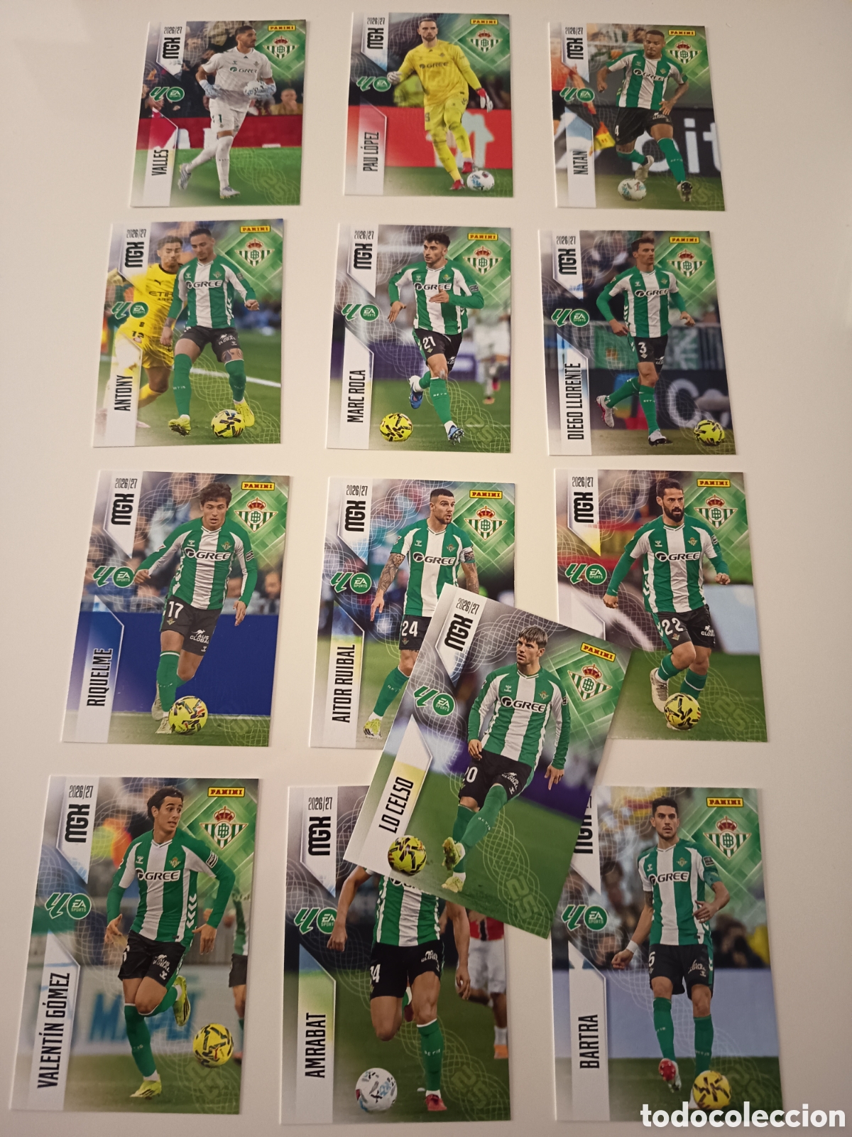 Football Stickers: Real betis megacracks 2026-2027