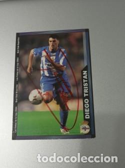 Football Stickers: Cromo firmado Diego Tristan Depor