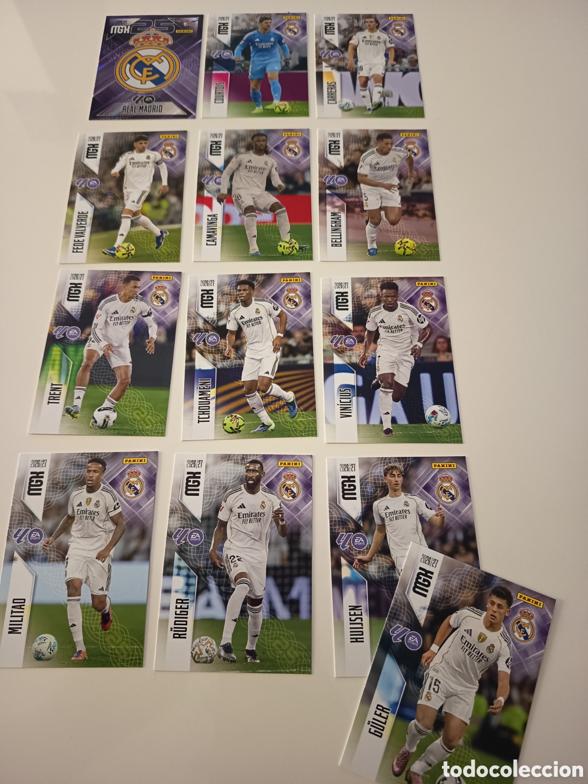 Football Stickers: Real Madrid megacracks 2026-2027