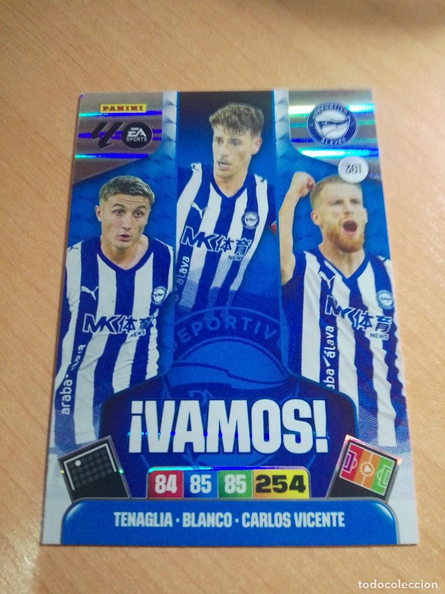 Football Stickers: 361 VAMOS DEL ALAV&Eacute;S 25 26 ADRENALYN XL 2025 2026