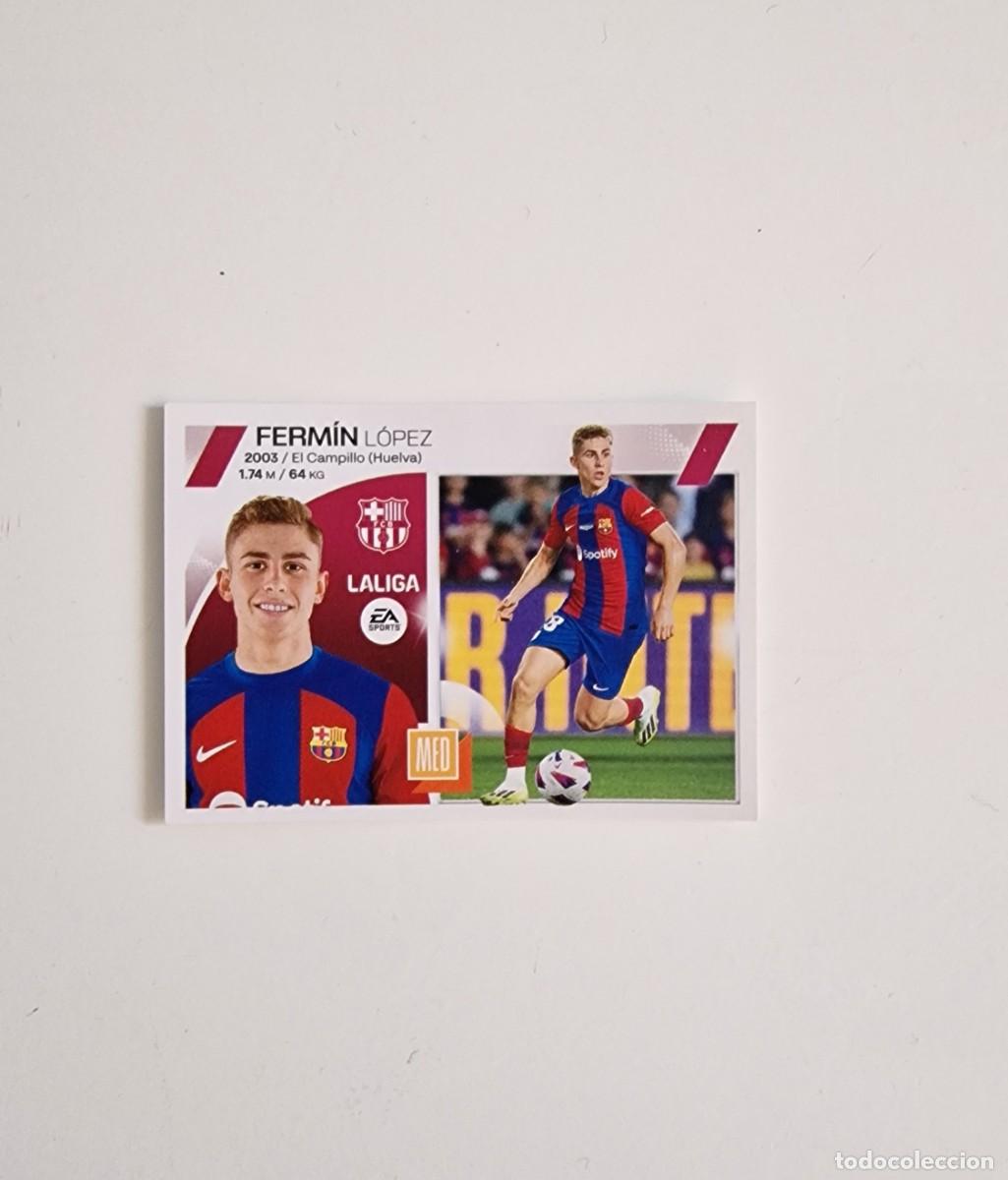 Cromos de f&uacute;tbol: Ferm&iacute;n L&oacute;pez Rookie 23/24 FC Barcelona La Liga