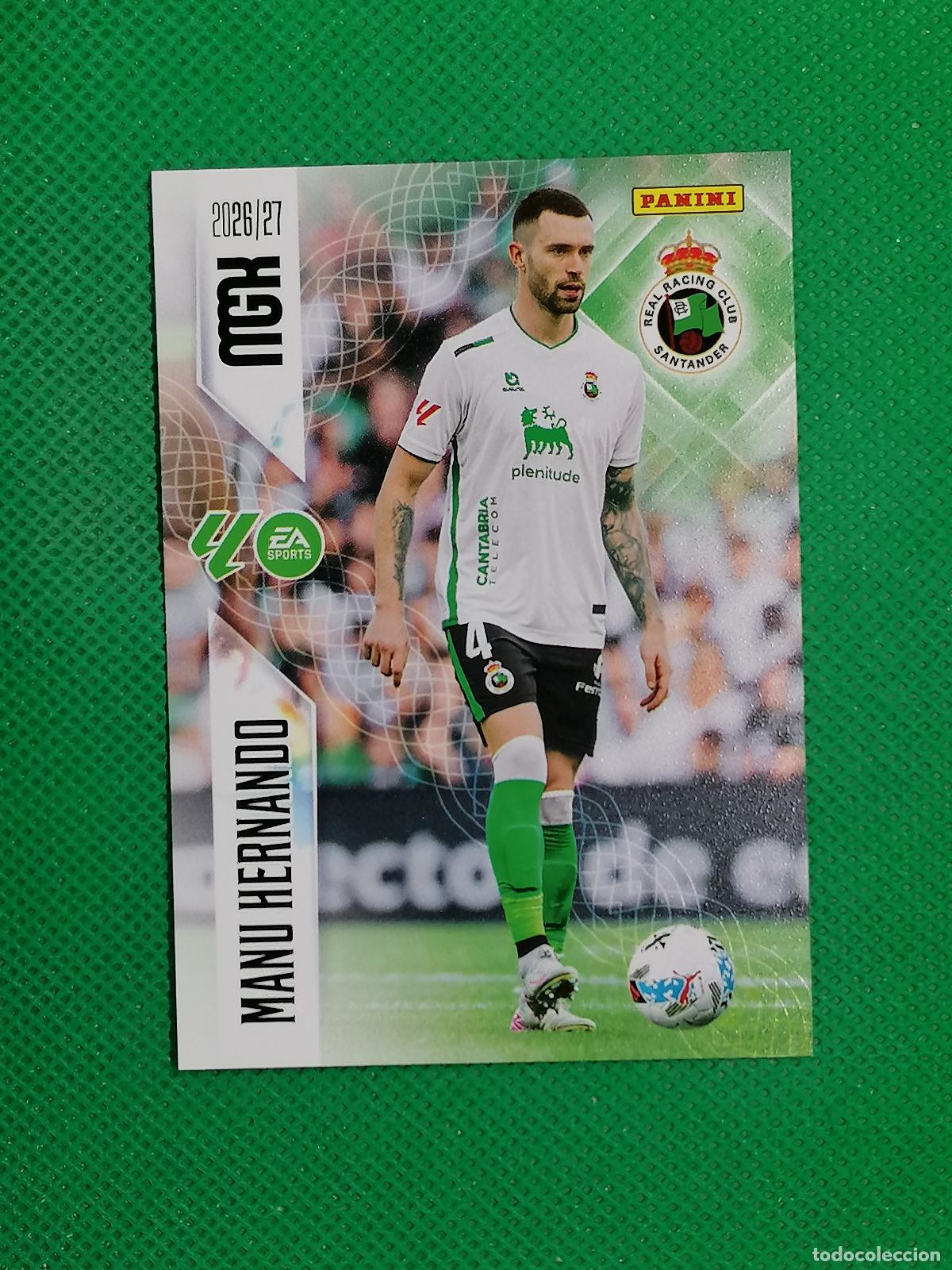 Cartes &agrave; collectionner de Football: 278 MANU HERNANDO RACING DE SANTANDER ⚽ MEGACRACKS LIGA 2026 2027 26 27 ⚽