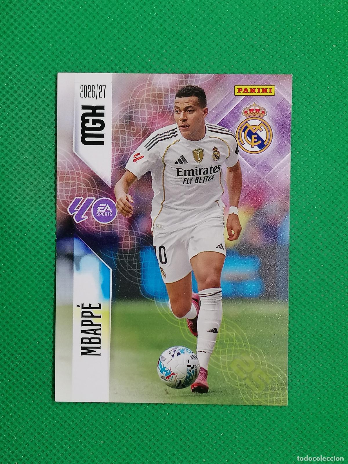 Cartes &agrave; collectionner de Football: 232 MBAPPE REAL MADRID ⚽ MEGACRACKS LIGA 2026 2027 26 27 ⚽