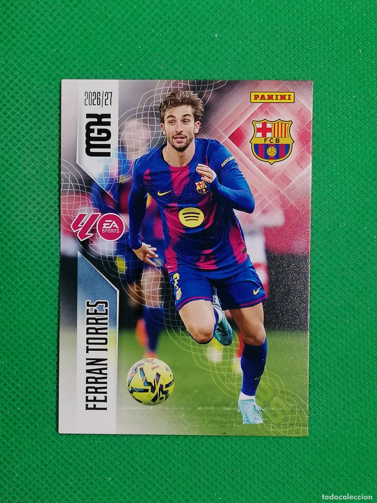 Cartes &agrave; collectionner de Football: 90 FERRAN TORRES BARCELONA ⚽ MEGACRACKS LIGA 2026 2027 26 27 ⚽