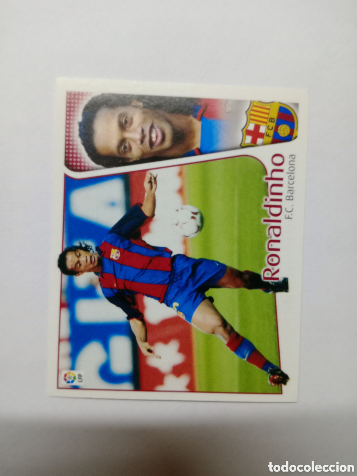 Cartes &agrave; collectionner de Football: 2004 2005 04 05 CROMO NUNCA PEGADO EN BUEN ESTADO BARCELONA RONALDINHO