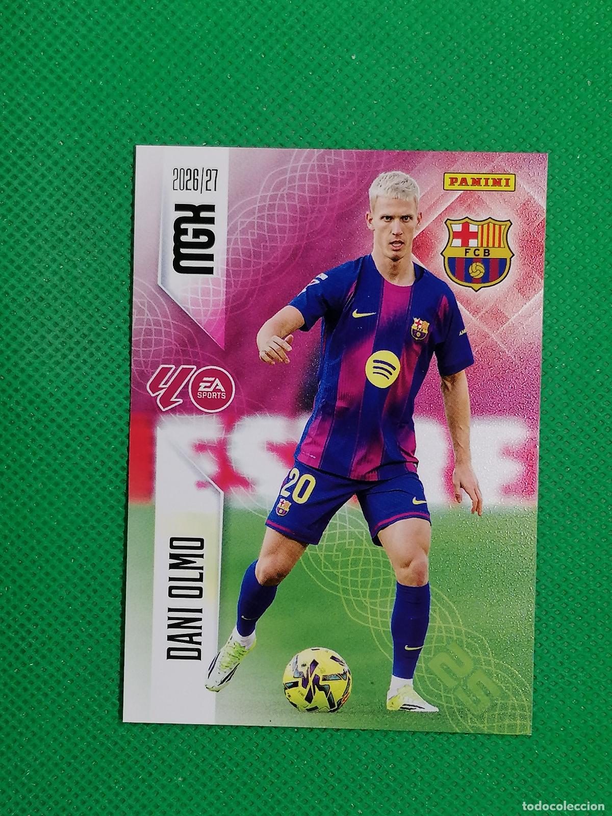 Cartes &agrave; collectionner de Football: 87 DANI OLMO BARCELONA ⚽ MEGACRACKS LIGA 2026 2027 26 27 ⚽